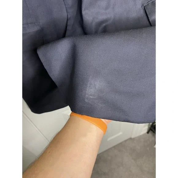 Brioni Men's Super 150s 100% Wool Suit Jacket Black Size 44 L‎ *read*
